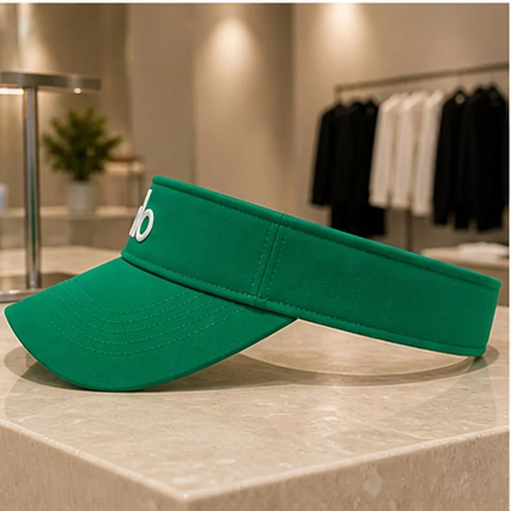ALO Yoga Green Summer Baseball Cap Hat Sporty